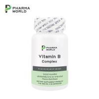 ราคา วิตามินบีรวม x 1 ขวด ฟาร์มาเวิลด์ Vitamin B Complex Pharma World Vitamin B1 B2 B3 B5 B6 B7 B9 B12 วิตามิน บี1 บี2 บี3 บี5 บี6 บี7 บี9 บี12 มัลติวิตามินบี (20119506028)