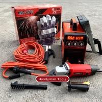 ราคา VERGIN 650A เครื่องเชื่อมไฟฟ้า ตู้เชื่อม ตู้เชื่อมไฟฟ้า สายเชื่อม 10 เมตร สายดิน 3 เมตร หินเจียร 4นิ้ว MT954 800W (14819621877)