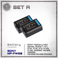 ราคา แบตกล้อง Sony NP FW50 Type C Micro USB สำหรับกล้อง Sony A5000 A5100 A6000 A6300 A6400 A6500 A7 A7II A7RII (19643004010)