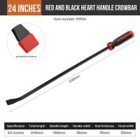 ราคา 1Pcs 8 12 18 24 inch Pry Bar Heavy Duty Crowbar Strike Cap Nail Puller Chisel Car Repair Tool Remover Removal Hand Tools (19100988347)