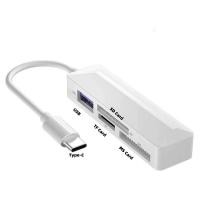 ราคา 4 in 1 Card Reader Lighting USB Type C To MS SD TF Card U Disk Adapter for Sony Memory Stick Pro Duo Card Reader for iphone xiaomi Realme Laptop Converter (19702632146)