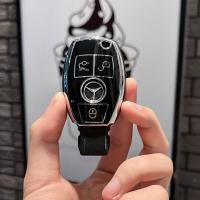 ราคา เคสสำหรับ BENZ กุญแจ benz A C E S GLA GLB GLC GLE GLS G AMG เคสกุญแจแฟชั่นเคสกุญแจน่ารักเคสใส่กุญแจ Mercedes Benz Key Cover พวงกุญแจรถBenz (19266841599)