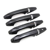 ราคา ฝาครอบมือจับประตูด้านนอกรถยนต์สำหรับ Honda CR V CRV 2007 2008 2009 2010 2011คาร์บอนไฟเบอร์ (11480712339)