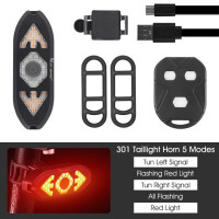 ราคา WEST BIKING สัญญาณเลี้ยวจักรยานหางรีโมทไฟแบบไร้สายควบคุม Ultralight ไฟ LED จักรยานด้านหลังไฟชาร์จusb ขี่จักรยานไฟท้าย (19886203910)