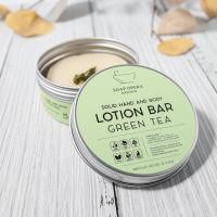 ราคา Solid Hand and Body Lotion Bar Green Tea (18850792713)