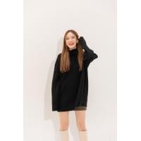 ราคา Than knit dress เดรสไหมพรมคอเต่า ทรงโอเว่อไซส์ ช่วงลำตัวยืดได้เยอะค่ะ ผ้าดีมากๆ (18508651634)