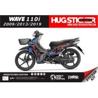 ราคา สติ๊กเกอร์ เวฟ Wave 110i 110iLED ลาย Samurai ปี 2009 2013 2019 2023 (20248422212)