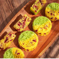 ราคา เค้กเกาลัด เค้กถั่วเขียว แครนเบอรี่ ขนมมงคล ขนมไหว้ ร้านไทยพร้อมส่ง ขนมรับไหว้ ขนมโบราณ 绿豆糕 ขนมโฮมเมดแบรนด์ดังจากจีน (17162943273)