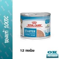 ราคา EXP8 24 Royal canin Mini starter Mousse Mother babydog 12 กระป๋อง อาหารแม่สลูกสุนัข ชนิดเปียก (15955999848)