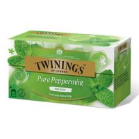 ราคา Twinings Pure Peppermint Tea ทไวนิงส์ เพียว ชา เปบเปอร์มินท์ 2กรัม x 25ซอง (19341224661)