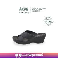 ราคา POLO CLUB รองเท้าแตะแบบสวม รุ่น P2798 สีดำ รองเท้าแตะผู้หญิง รองเท้าสุขภาพผู้หญิง รองเท้าลำลองผู้หญิง รองเท้าส้นเตารีด รองเท้าแฟชั่น (19683807125)