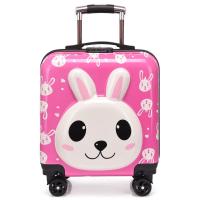 ราคา Cartoon suitcase กระเป๋าเดินทาง กระเป๋าเดินทางล้อลาก 18 นิ้ว 4 ล้อคู่ ล้อหมุนได้ 360องศา (19498490061)