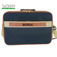 ราคา Shop 899 กระเป๋าสะพายไหล่ BONIA กระเป๋าถือ กระเป๋าใส่เอกสาร กระเป๋าทรงแมสเซนเจอร์ ขนาด 17 นิ้ว รุ่น 4631 (1908330860)