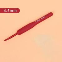 ราคา Exix 1ชิ้น DIY อะลูมิเนียมเรซิ่นเข็มถักนิตติ้งอุปกรณ์ถัก1 8 6 5มม สีแดงตะขอโครเชต์กับที่จับซิลิโคนดอกทิวลิปญี่ปุ่น (17323903102)