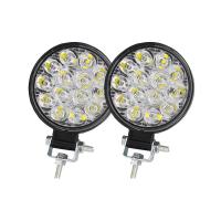 ราคา 3 นิ้ว ไฟสปอร์ตไลท์รถยนต์ไฟหน้ารถไฟท้าย12V 24Vเเสงขาว แบบกลม 42W LED ไฟสปอร์ตไลท์มอเตอร์ไซค์ สว่างมาก (13682876032)