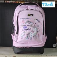 ราคา New Tilami กระเป๋านักเรียน ล้อลาก กระเป๋าเดินทาง Tilami แกนเดียว 6 ล้อ (19818324387)