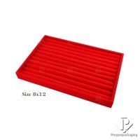 ราคา ถาดใส่แหวน ต่างหู ดิสเพลย์โชว์แหวน ต่างหู ถาดกำมะหยี่โชว์แหวน ถาดใส่เครื่องประดับ ถาดแหวนฟูก ถาดโชว์เครื่องประดับ (15243990224)