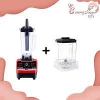 ราคา เครื่องปั่นน้ำแข็ง เครื่องปั่นผลไม้ 2L ถังผสมความจุขนาดใหญ่ 4500w เครื่องปั่นสมูทตี้ Wave Water Blender Bunnyshop889 (20235095590)