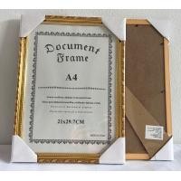 ราคา กรอบรูปA4 สีทอง กระจก สีไม้ กรอบรูปขนาดa4กระจก (16439039191)