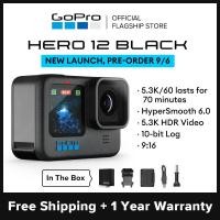 ราคา เปิดตัวใหม่ สั่งจองล่วงหน้า 6 9 กล้อง GoPro Hero12 Black กันน้ำ ถ่ายวิดีโอ 5 3K60 4K120 ระยะเวลาบันทึกยาวขึ้น วิดีโอ HDR อัตราส่วนมุมมอง 9 16 ใหม่ ระบบ (20306537874)