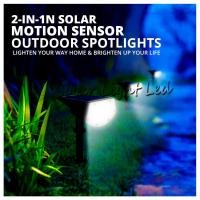ราคา ไฟปักสนาม 7LED ใช้ตกแต่งในสวน ปรับแสงได้ 2สี white or warm light (20300130073)