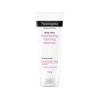นูโทรจีนา โฟมล้างหน้า ดีพคลีน ไบรท์เทนนิ่ง โฟมมิ่ง คลีนเซอร์ 100 กรัม (Neutrogena Deep Clean Brightening Foaming Cleanser 100g)