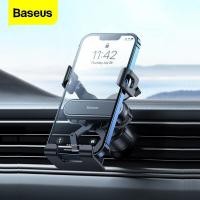 ราคา Baseus Gravity Car Phone Holder Air Outlet Mobile Phone Holder Stand Car Mount Support For iPhone 13 14 Pro Max Sumsung Xiaomi (16073354394)