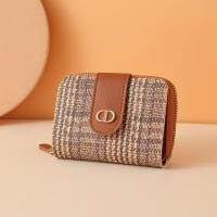 ราคา กระเป่าสตางค์สตางค์แฟชั่นทรงลายสกก็อต รุ่นใหม่ มีของพร้อมส่ง ทนทาน สวยงามหรูหรา พับได้ 2 ตอน (20090549737)