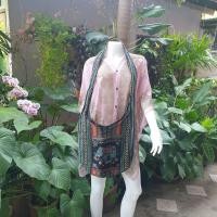 ราคา ย่ามฝรั่งใหญจุใจกระเป๋าย่ามสะพายข้างลายช้าง ผ้าพื้นเมือง และ พาดลำตัว ย่าม สไตล์โบฮีเมียนใช้งานเอนกประสงค์ ราคาถูก พร้อมส่ง (14191804371)