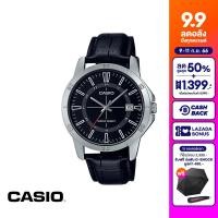 ราคา CASIO นาฬิกาข้อมือ CASIO รุ่น MTP V004L 1CUDF สายหนัง สีดำ (20148173440)