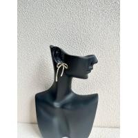 ราคา mija stories ribbon earrings ต่างหูริบบิ้น ต่างหูโบว์ (20109270785)