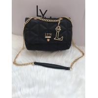 ราคา กระเป๋าสะพายคล้องไหล่ LYN สายโซ่อะไหล่ทองรุ่นใหม่ มี 4 สี (13564293717)