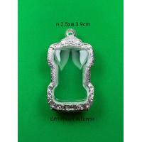 ราคา กรอบพระ ตลับเงินแท้ ใส่พระมเหศวร (17563634845)