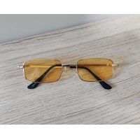 ราคา แว่นกันแดด กรอบโลหะ ทรงสี่เหลี่ยมผืนผ้า ขนาดเล็ก แฟชั่นสำหรับผู้หญิง และผู้ชาย (8501924218)