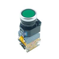 ราคา ปุ่มกดพร้อมไฟ LED LED 220VAC กดติด กดดับ Push Button Switch with LED LA38 11DT 22mm NO NC สี แดง เหลือง ฟ้า เขียว ขาว (12450728287)