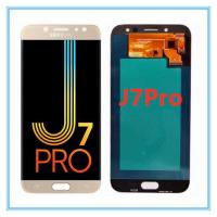 ราคา ชุดหน้าจอมือถือ Samsung Galaxy J7Pro J7 2017 J730 LCD Touchscreen แถมฟรีชุดไขควง กาวติดโทรศัพท์ T8000 (753036232)