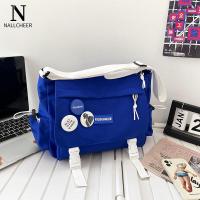 ราคา NALLCHEER กระเป๋า พาย ชาย กระเป่าสะพาย ผช กระเป๋าข้างชาย กระเป๋าผู้ชายแบบญี่ปุ่น กระเป๋าเกาหลี ความจุใหญ่ แฟชั่น ใส่สบายๆ กระเป่านักเรียน (14267009933)