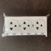 ราคา Vena ปลั๊กลอย 3 ตา มีกราว์ด ปลั๊กลอยมีกราว์ด รุ่น GR1633 และ GR 1634 ปลั๊กลอย ปลั๊กกราว์ด ยี่ห้อวีน่า (19841003155)