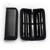 ราคา GOGO พร้อมส่ง ที่กดสิว อุปกรณ์กดสิว สแตนเลส ชุดมืออาชีพ 7 ชิ้น กำจัดสิวเสี้ยน ฟรีกระเป๋า วัสดุเครื่องมือเเพทย์ เเท้100 ปลอดภัย (8618377076)