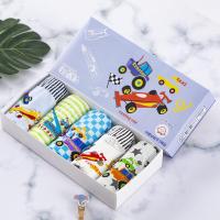 ราคา กางเกงในเด็กผ้าฝ้ายแท้คลาส A แพ็ค 5 ตัวเด็กชายลายการ์ตูนน่ารักกางเกงในเด็กกล่อง 5 ตัวอายุ 3 10 ปี (19073516664)