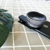ราคา เลนส์เสริมมือถือ2in1 Super wide angle0 45x Macro 10x Lens Universal Clip Lensเลนส์กล้องHDเลนส์กล้องUniversalสำหรับโทรศัพท์J17 (5302892179)