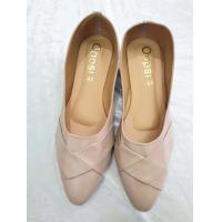 ราคา รองเท้าคัทชู หนังหุ้มส้น ญ ไซส์ 36 45 Bigsize ส้นสูง 1 นิ้ว หัวแหลม มีสีดำ สีครีม สีน้ำตาล สีเทา สีสวย ใส่นุ่มสบาย สำหรับสาวทำงานคะ (15883018722)