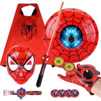 ราคา ของเล่นจากภาพยนตร์ไฟ LED มีเสียงสไปเดอร์แมนถุงมือโล่มีดดาบของเล่นหุ่นแอคชั่นคอสเพลย์ (12945475099)