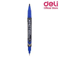 ราคา Deli ปากกามาร์คเกอร์ 2 หัว Permanent Marker U104 สำหรับเขียนซองพลาสติก ปากกามากเกอร์ ปากกาเขียนซีดี ปากกาเขียนบนพลาสติก ปากกาอเนกประสงค์ ปากกาเขีย (1349590854)