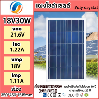 ราคา แผงโซล่าเซลล์ มีรับประกัน แผงโมโน แผงโพลี MONO POLY 30W 40W 50W โซล่าเซลล์ Solar panel แผงพลังงานแสงอาทิตย์ แผงโซล่า โซล่าเซลล์พกพา (20223463741)