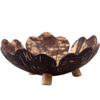 ราคา Coconut shell soap dish design ที่วางสบู่กะลาพระพร้าวเพ้นท์ลายดอกไม้ สบู่กะลามะพร้าว ที่วางสบู่ กะลามะพร้าว จานวางสบู่ก้อน วางสบู่ (4977852922)