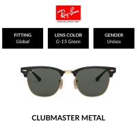 ราคา Ray Ban Clubmaster Metal Sunglasses RB3718 187 58 Size 51 แว่นตากันแดด (1485464229)