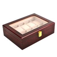 ราคา พร้อมส่ง กล่องนาฬิกา 10 เรือน กล่องใส่นาฬิกา 10ช่อง รุ่นไม้ฮอกกะนี A กล่องไม้นาฬิกา กล่องสะสมนาฬิกา กล่องเก็บนาฬิกาข้อมือ Watch Box 10 (13314129030)