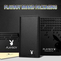 ราคา PLAYBOY 2019 Fashion Mens Long Wallet Zipper Large capacity Wallet Phone Bag (518454669)