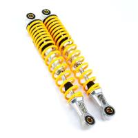 ราคา โช๊คหลังเดิมเวฟ สปริงพร้อมแกนโช๊คหลังมอเตอร์ไซค์ โช๊คหลังเดิม รุ่น WAVE100 110 110i โช๊คหลังขนาดเดิม WAVE จำหน่ายเป็นคู่สีแดง (16015960767)